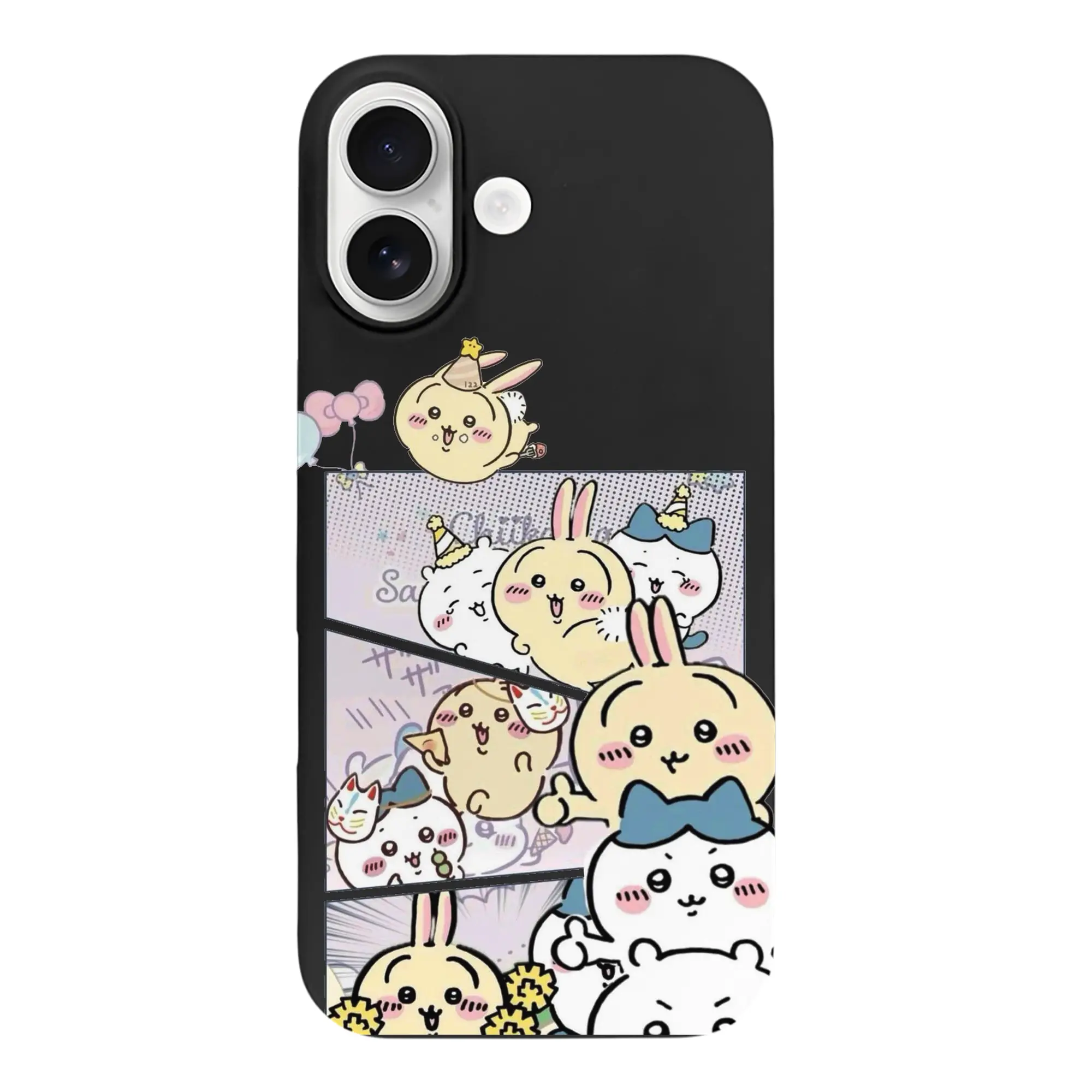 ちい が わ グッズ うさぎ - iPhone 17 シリーズ シリコンケース 薄型 耐衝撃 指紋防止 ソフトタッチカバー 精密フィット 傷防止 保護ケース iPhone 17/17 Air/17 Pro/17 Pro Max 対応